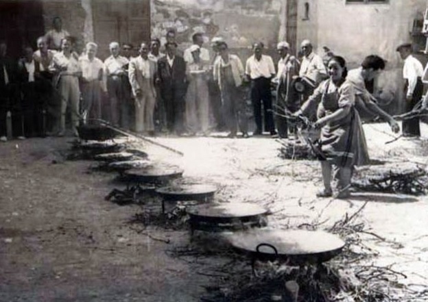imagem da Paella nos Anos 40