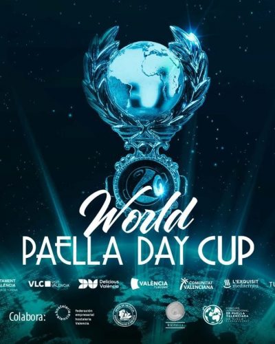 Os melhores cozinheiros de paella - cartel del World Paella Day Cup 2022